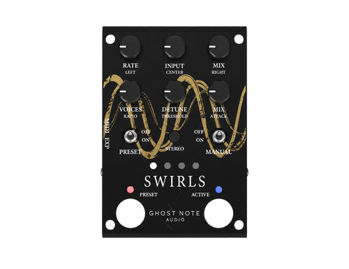 Ghost Note Audio - Daedalus Faceplates - Swirls