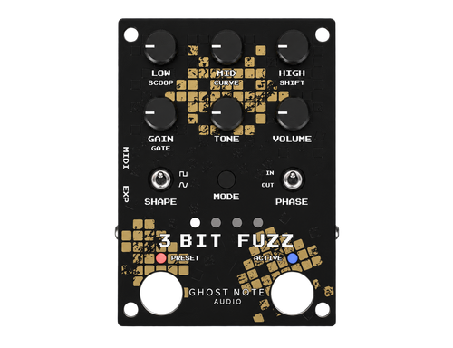 Ghost Note Audio - Daedalus Faceplates - 3Bit Fuzz