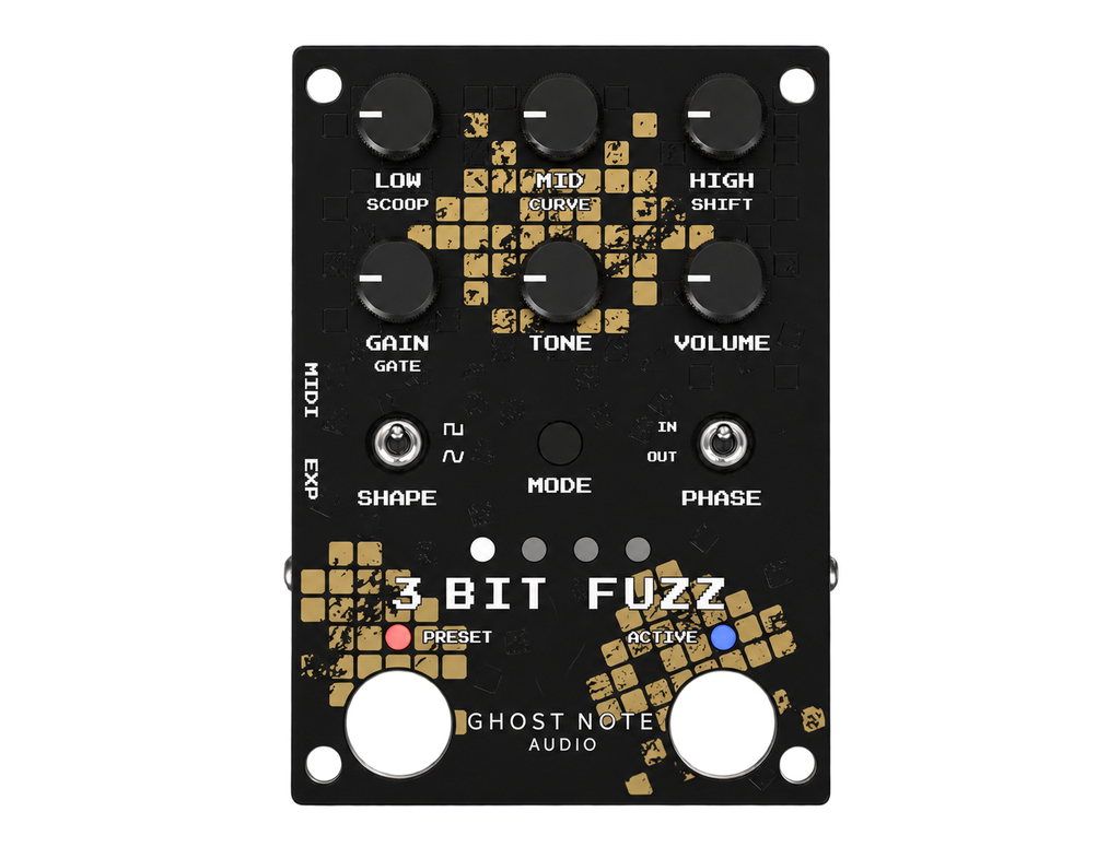 Ghost Note Audio - Daedalus Faceplates - 3Bit Fuzz