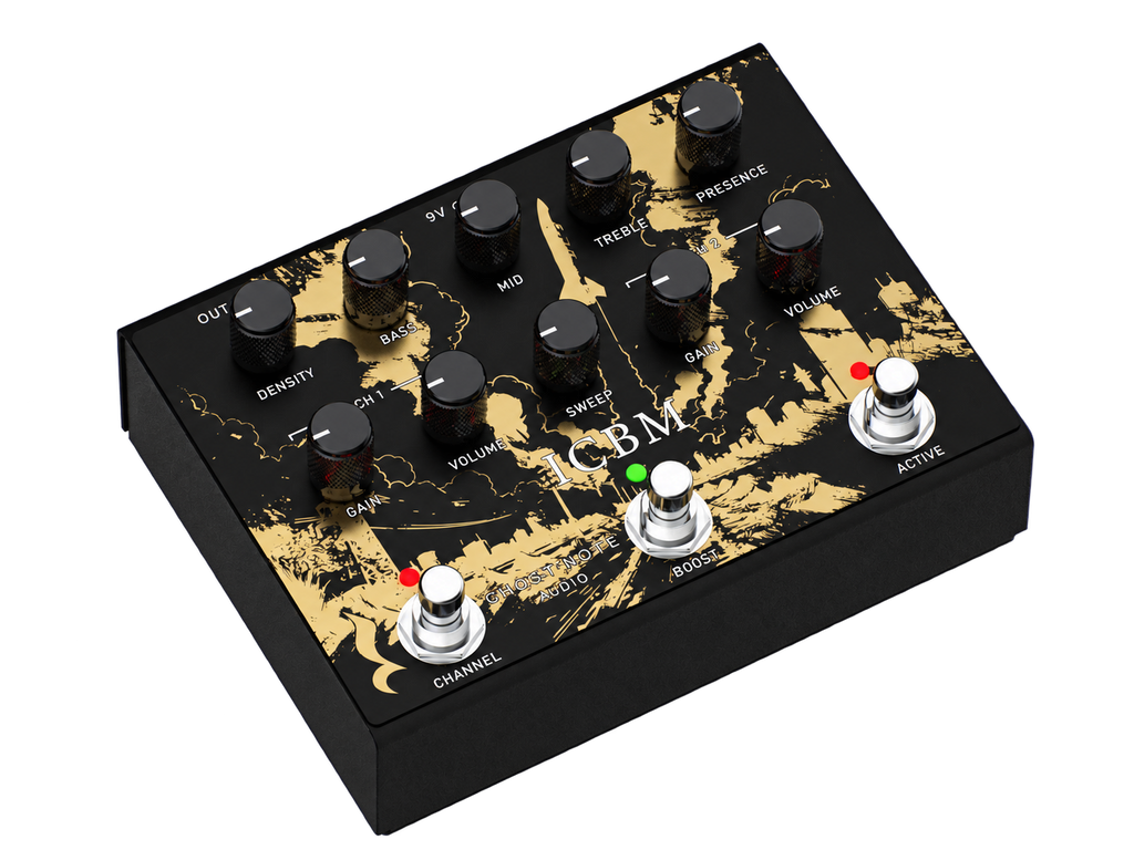 Ghost Note Audio - ICBM (Gold) - Preamp Pedal