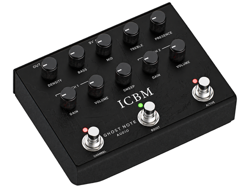 Ghost Note Audio - ICBM - Preamp Pedal (Black)
