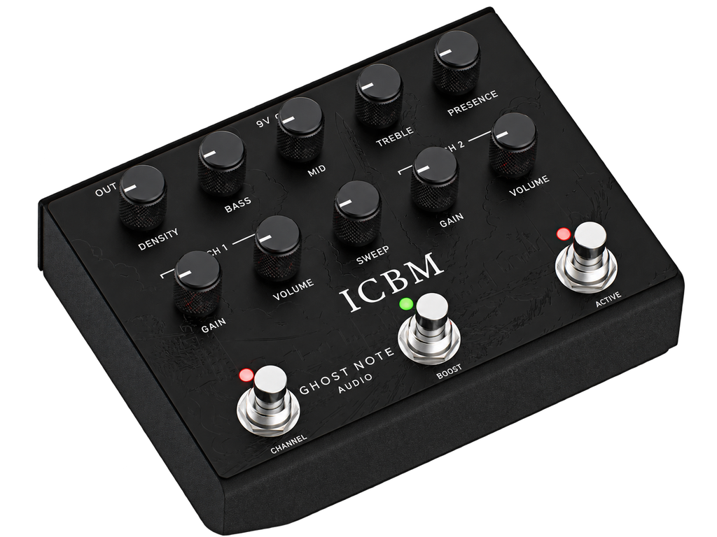Ghost Note Audio - ICBM - Preamp Pedal (Black)