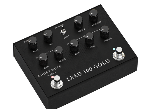 Ghost Note Audio - Lead 100 Preamp Pedal (Black)