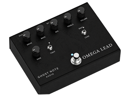 Ghost Note Audio - Omega Lead - Preamp Pedal (Black)