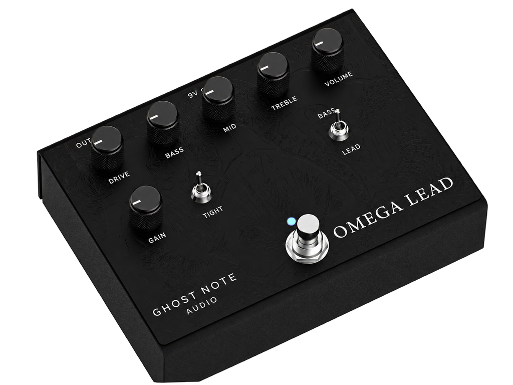Ghost Note Audio - Omega Lead - Preamp Pedal (Black)