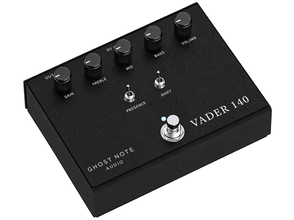 Ghost Note Audio - Vader 140 - Preamp Pedal (Black)