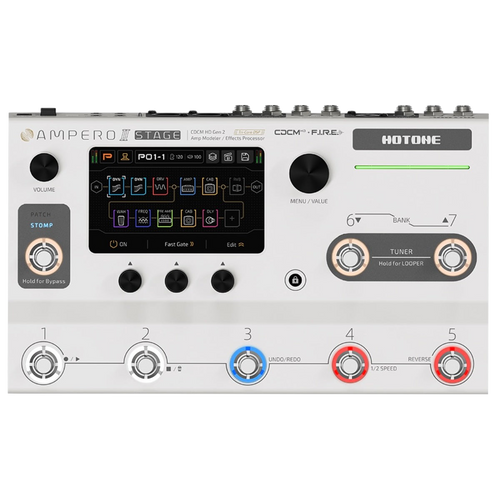 Hotone Ampero Stage II Multi FX Pedal