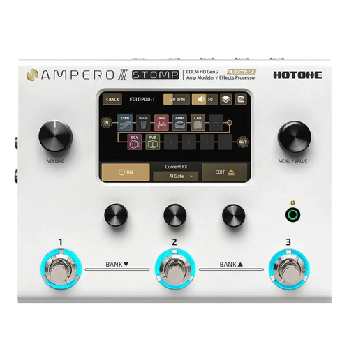 Hotone Ampero II Stomp Multi FX Pedal
