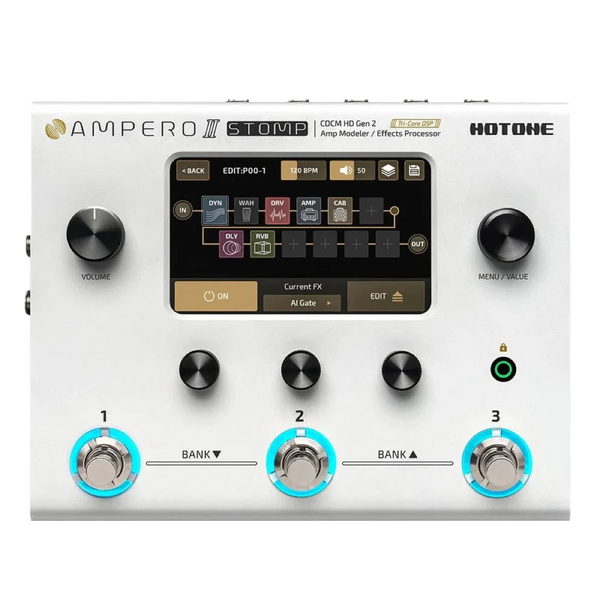 Hotone Ampero II Stomp Multi FX Pedal