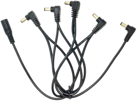 Hotone 5-Plug Angled Head DC Power Cable - Daisy Chain Australia GMI