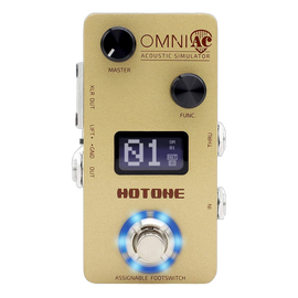 Hotone Omni AC (Acoustic Guitar Sim Pedal) Australia GMI