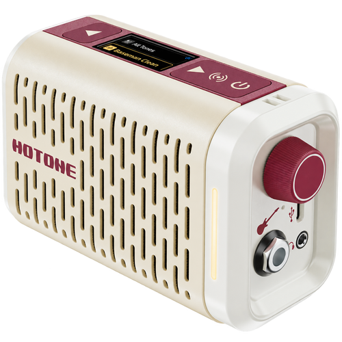 Hotone Pulze Mini Modelling Guitar Amp - White