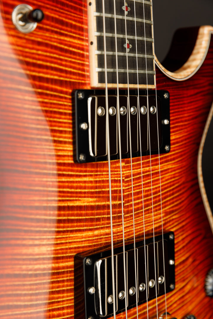 Knaggs USA Keni Aged Scotch T1 Top and Neck With Navajo Sun Inlay