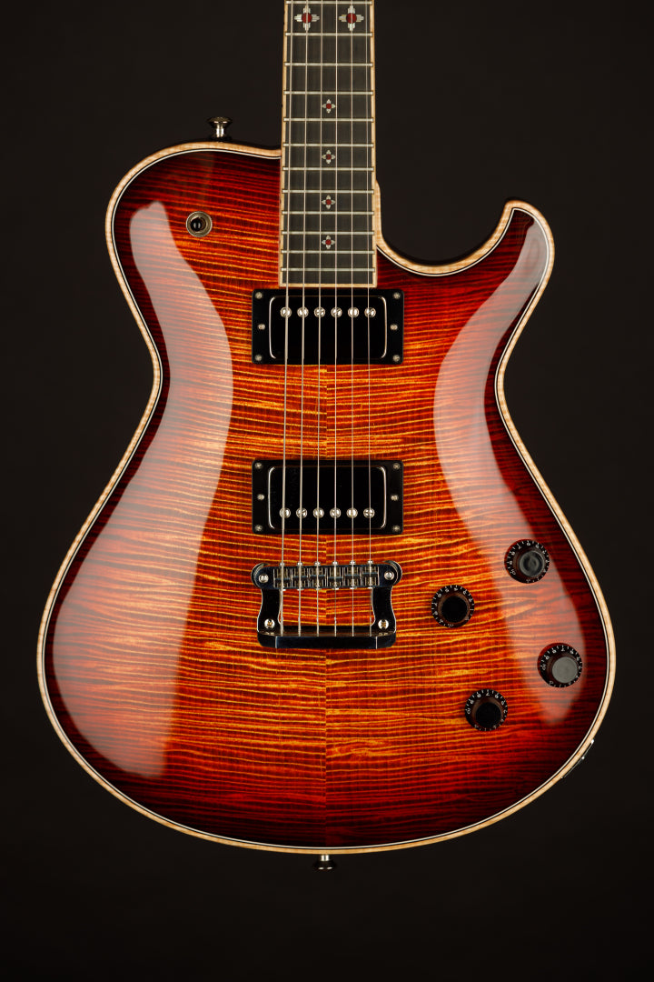 Knaggs USA Keni Aged Scotch T1 Top and Neck With Navajo Sun Inlay