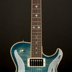 Knaggs USA Keni BlueBurst T1 Top and Neck With Navajo Sun Inlay