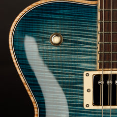 Knaggs USA Keni BlueBurst T1 Top and Neck With Navajo Sun Inlay