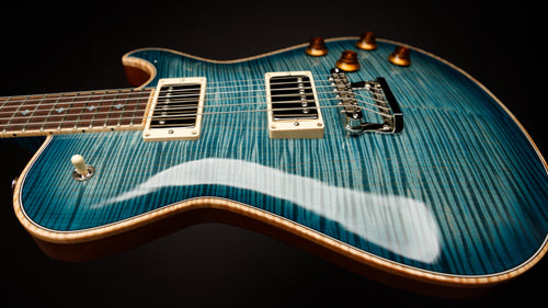 Knaggs USA Keni BlueBurst T1 Top and Neck With Navajo Sun Inlay
