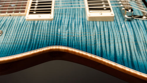 Knaggs USA Keni BlueBurst T1 Top and Neck With Navajo Sun Inlay