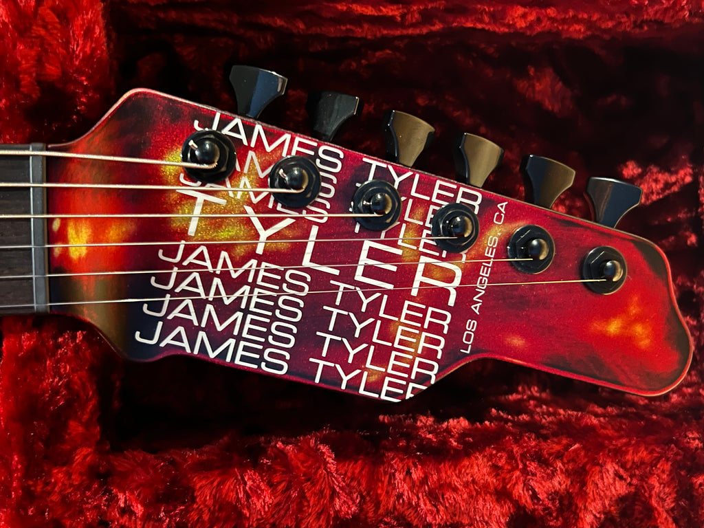 James Tyler USA Studio Elite HDX Burning Water + Upgrades