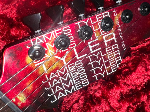 James Tyler USA Studio Elite HDX Burning Water + Upgrades
