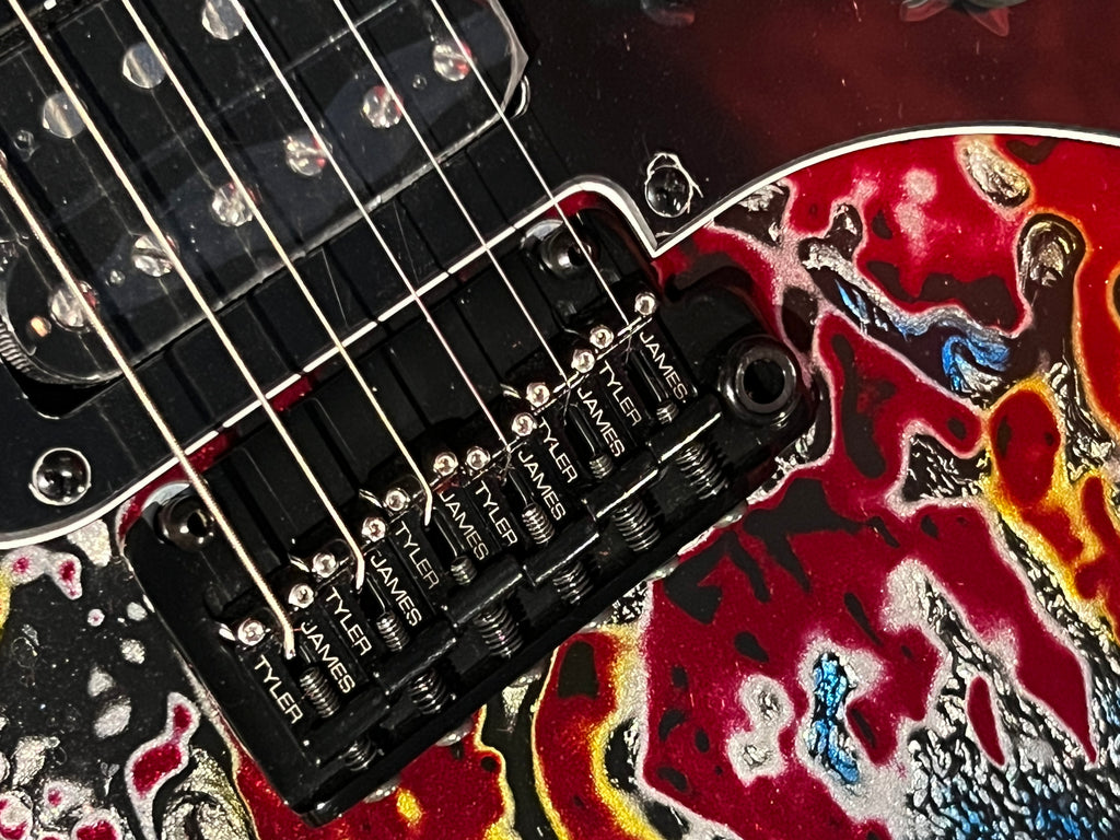 James Tyler USA Studio Elite HDX Burning Water + Upgrades