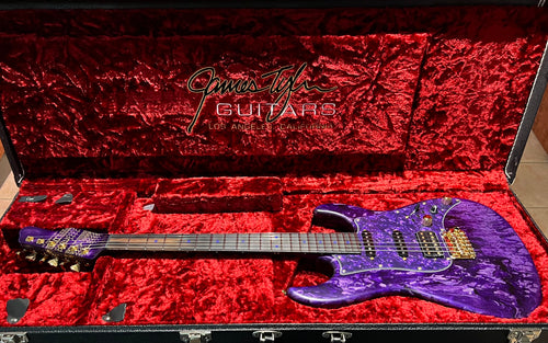 James Tyler USA Studio Elite HDX – Double Amethyst Shmear