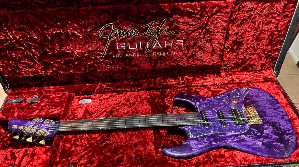 James Tyler USA Studio Elite HDX – Double Amethyst Shmear