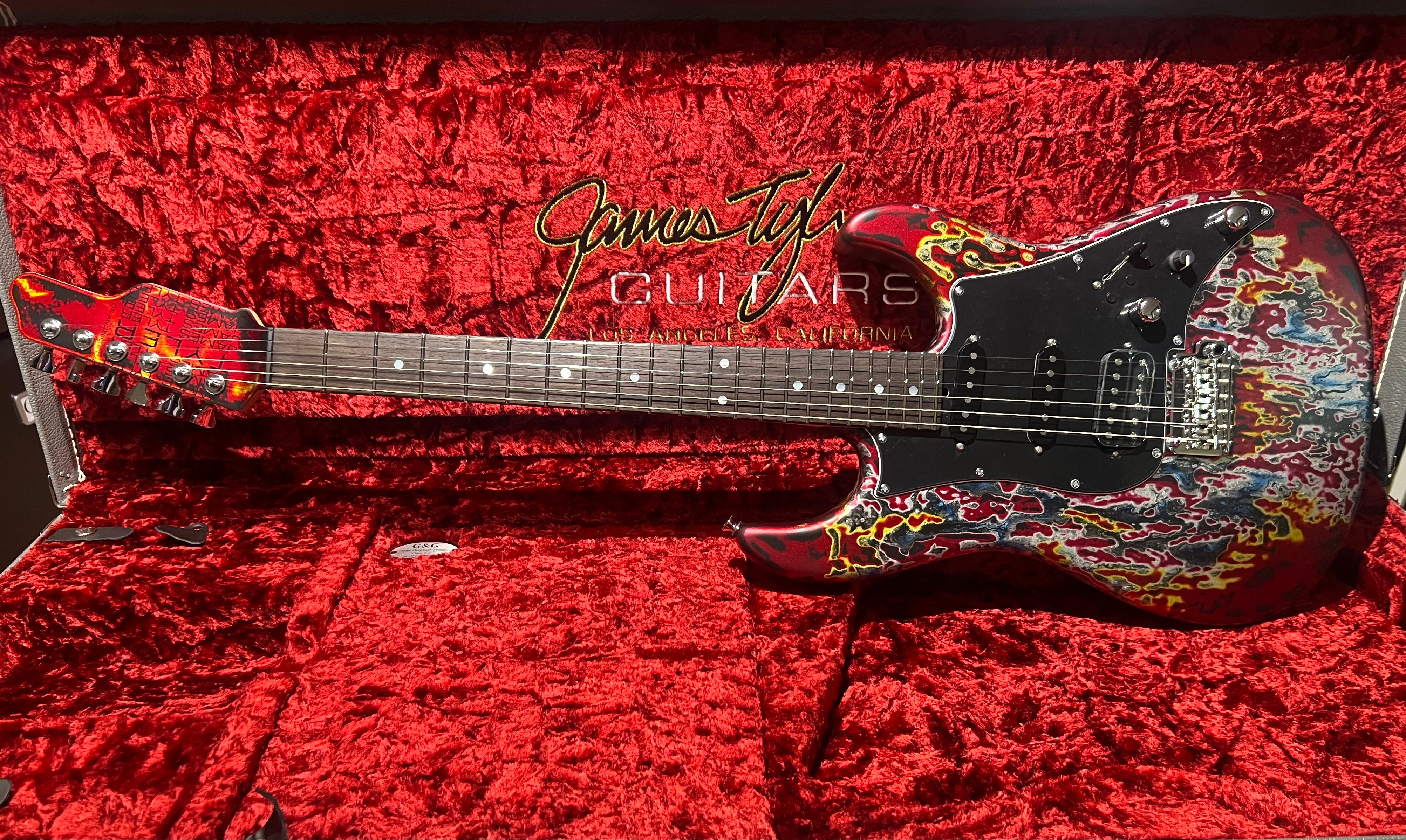 James Tyler USA Studio Elite HDX Burning Water + Upgrades