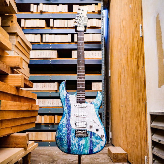 James Tyler USA Studio Elite HD Electric Guitar - Arctic Mint Shmear