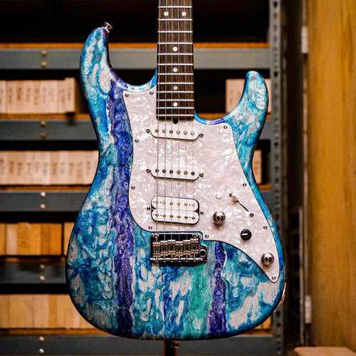 James Tyler USA Studio Elite HD Electric Guitar - Arctic Mint Shmear