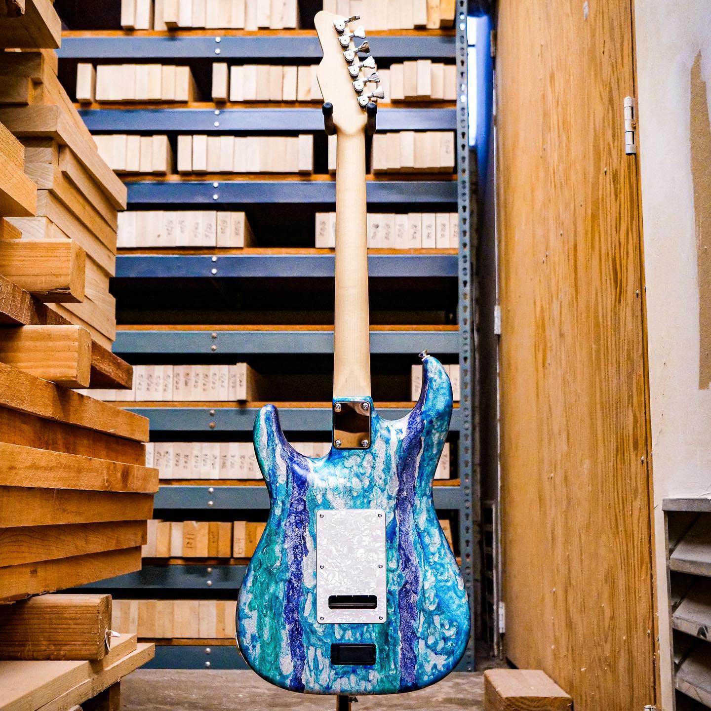 James Tyler USA Studio Elite HD Electric Guitar - Arctic Mint Shmear