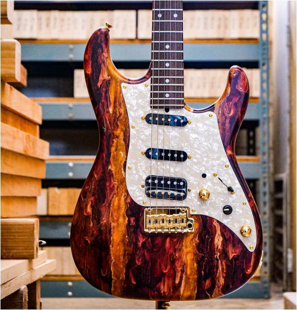 James Tyler USA Studio Elite HD Electric Guitar - Caramel Cappuccino