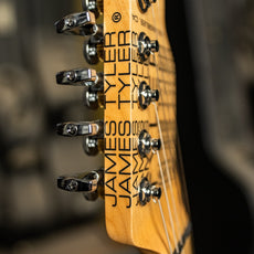 James Tyler USA LA Studio Classic – Vintage Psychedelic Vomit (Studio Elite Headstock)