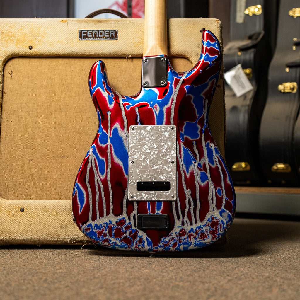 James Tyler USA LA Studio Classic – Vintage Psychedelic Vomit (Studio Elite Headstock)