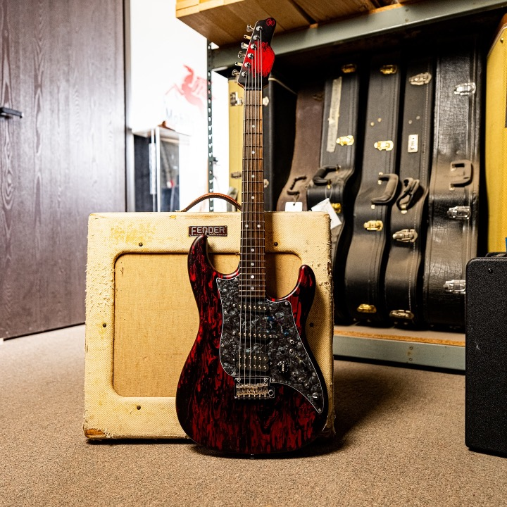 James Tyler USA Studio Elite Black Shmear over Red Tint