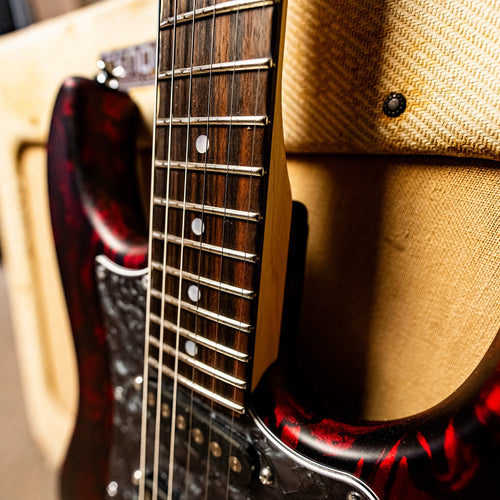 James Tyler USA Studio Elite Black Shmear over Red Tint