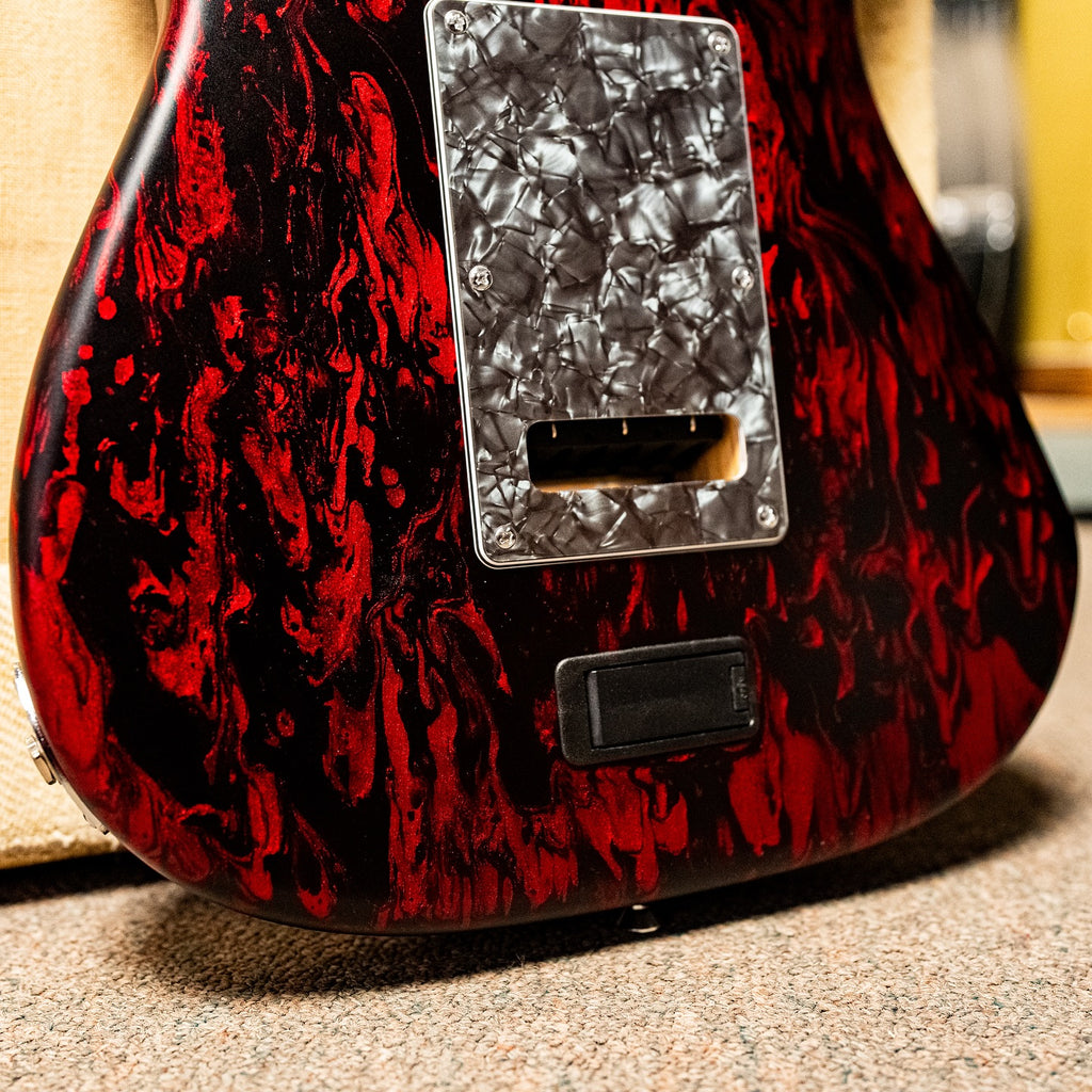 James Tyler USA Studio Elite Black Shmear over Red Tint