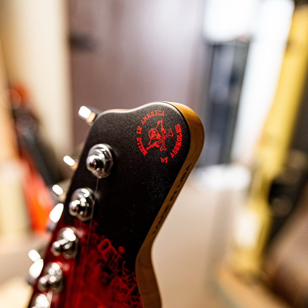 James Tyler USA Studio Elite Black Shmear over Red Tint