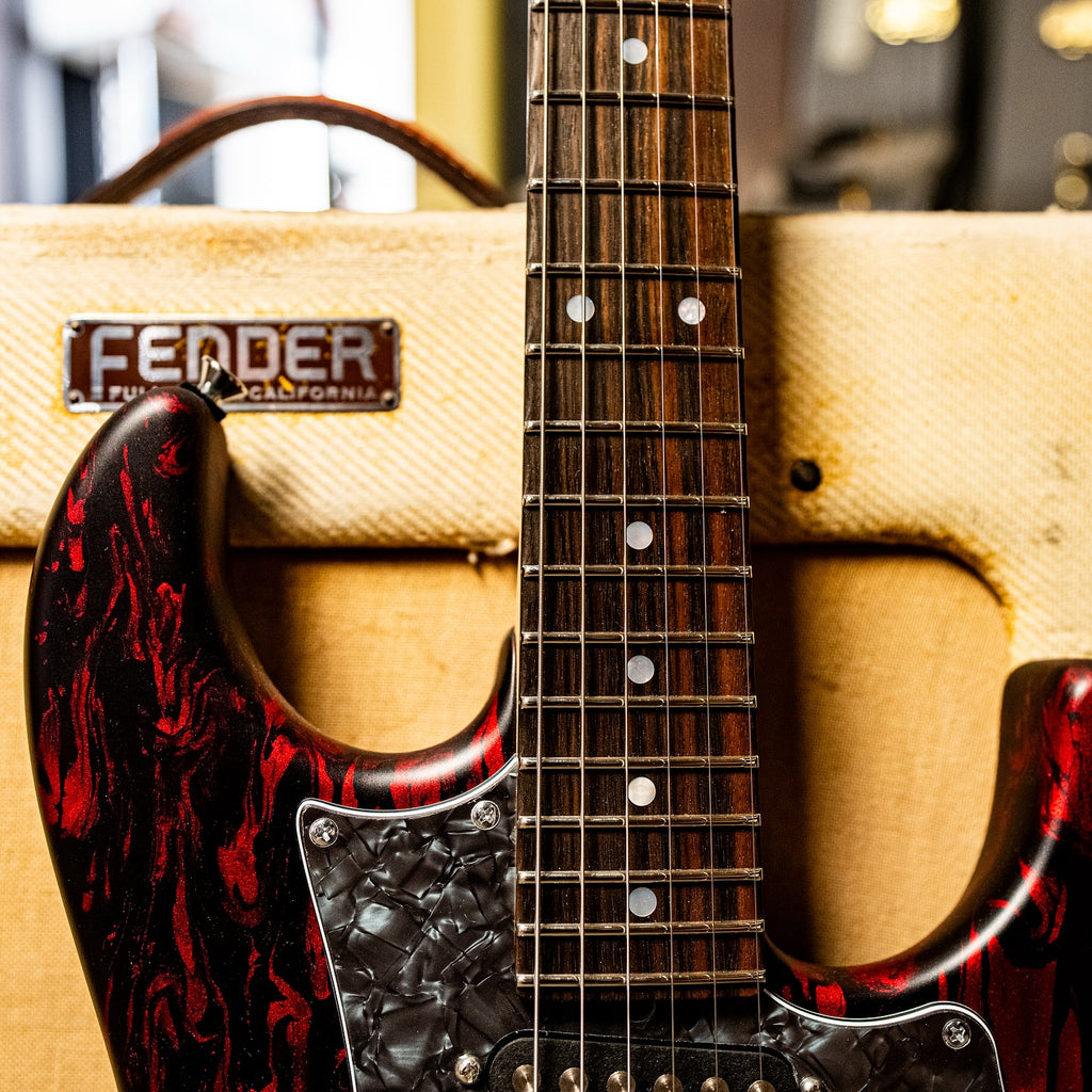 James Tyler USA Studio Elite Black Shmear over Red Tint