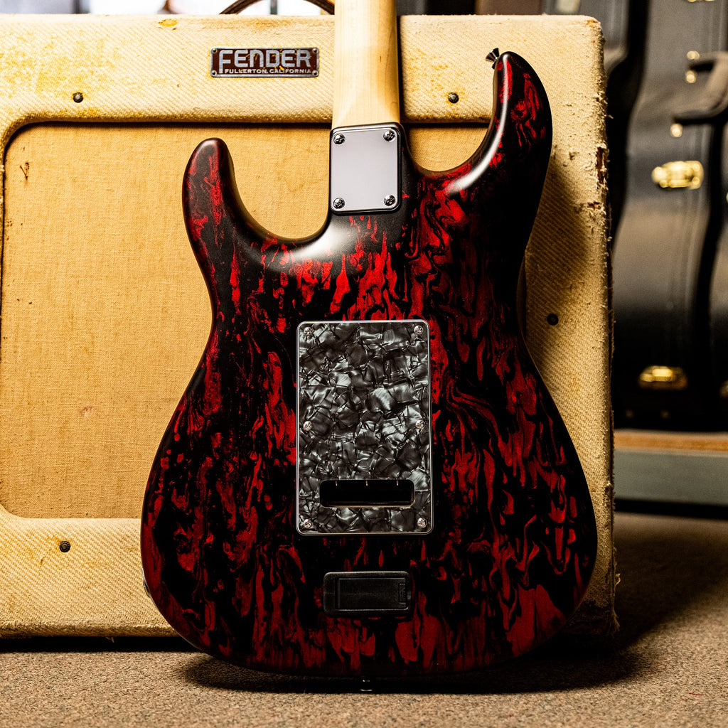 James Tyler USA Studio Elite Black Shmear over Red Tint