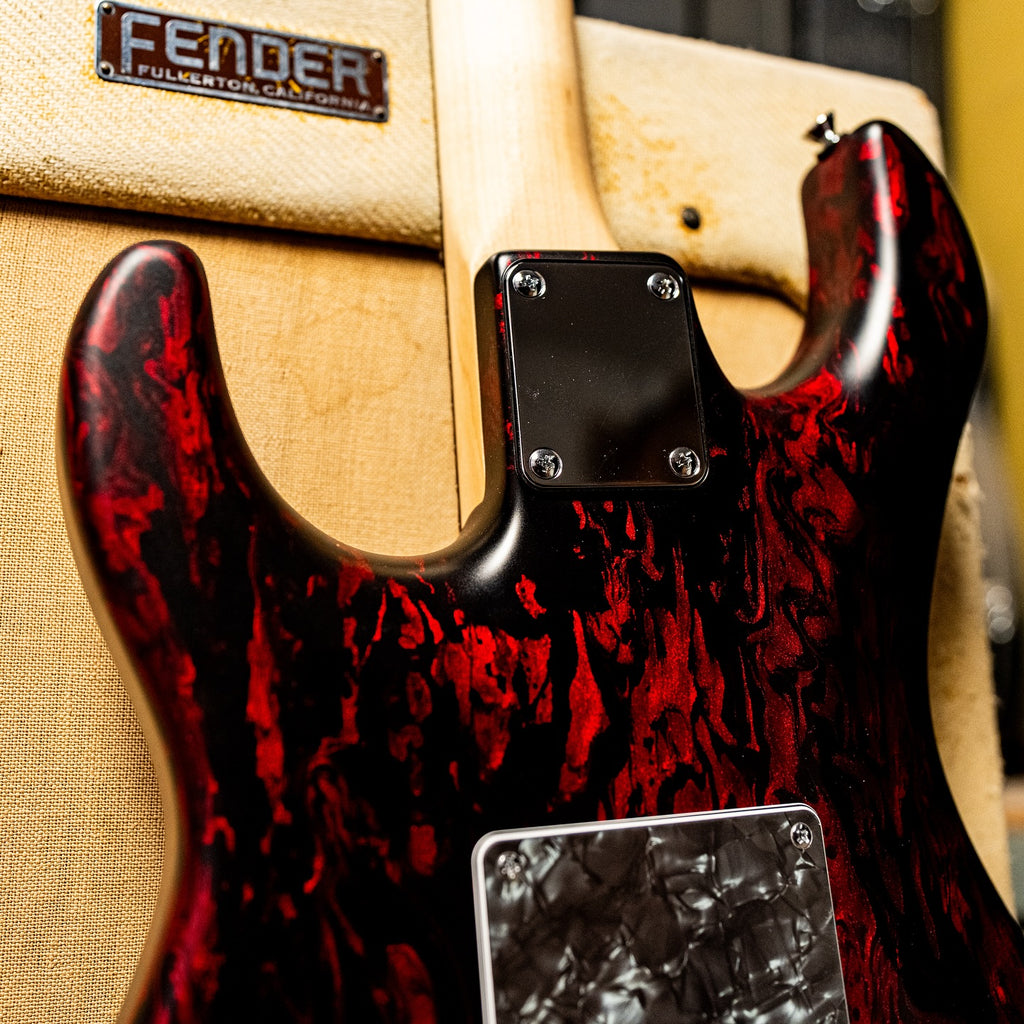 James Tyler USA Studio Elite Black Shmear over Red Tint