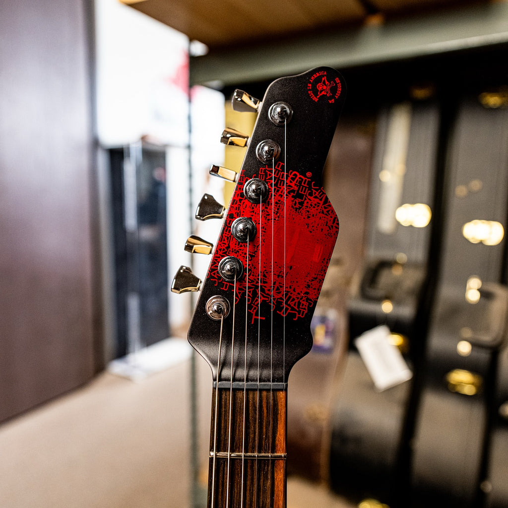 James Tyler USA Studio Elite Black Shmear over Red Tint