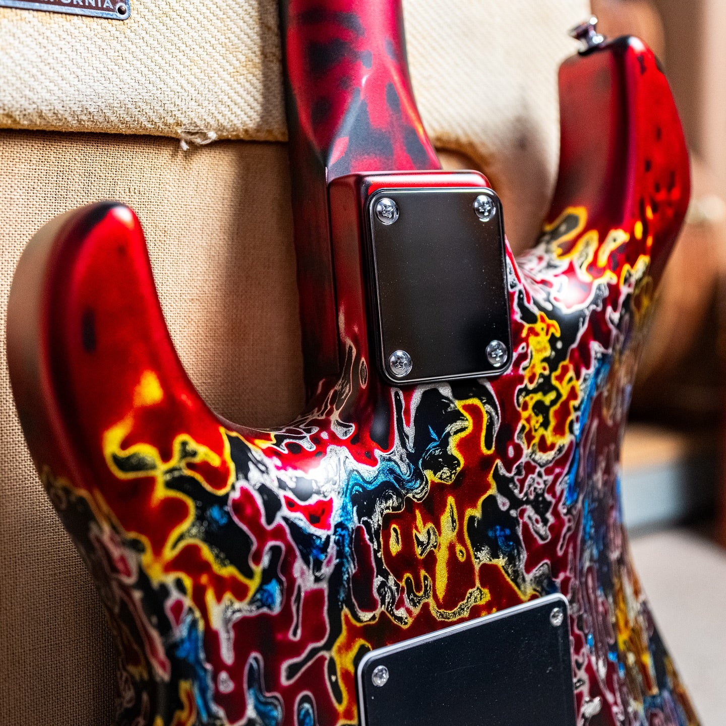 James Tyler USA Studio Elite Burning Water with Matching Neck