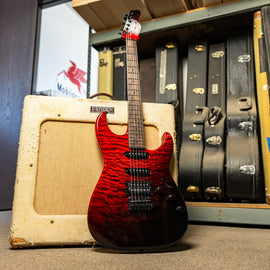 James Tyler USA Studio Elite HD-P in Twisted Fade Black/Red