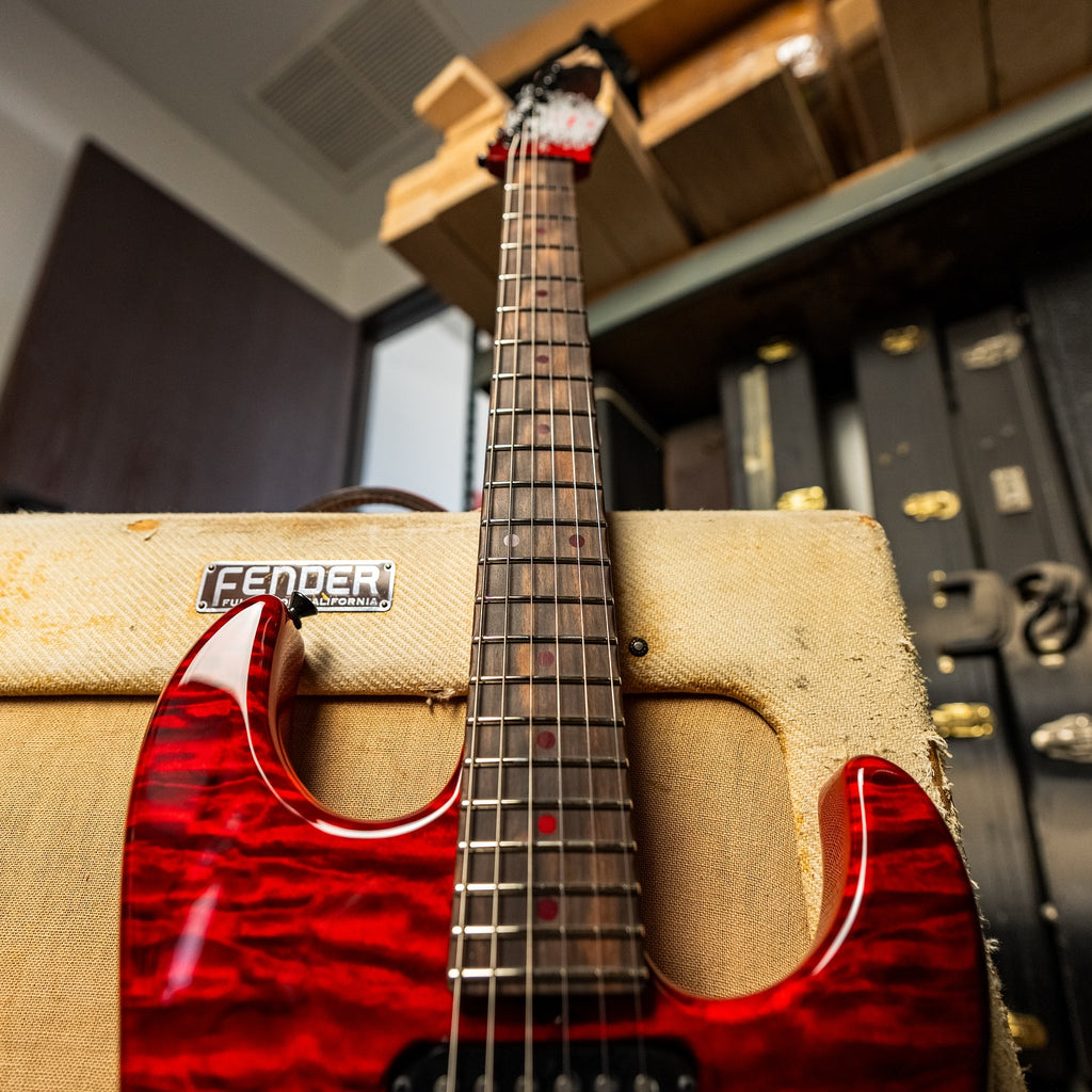 James Tyler USA Studio Elite HD-P in Twisted Fade Black/Red