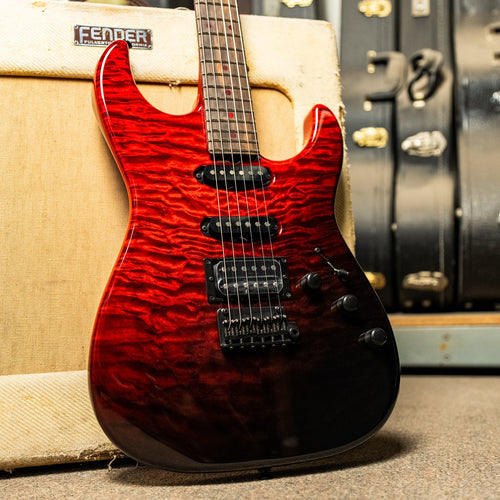 James Tyler USA Studio Elite HD-P in Twisted Fade Black/Red