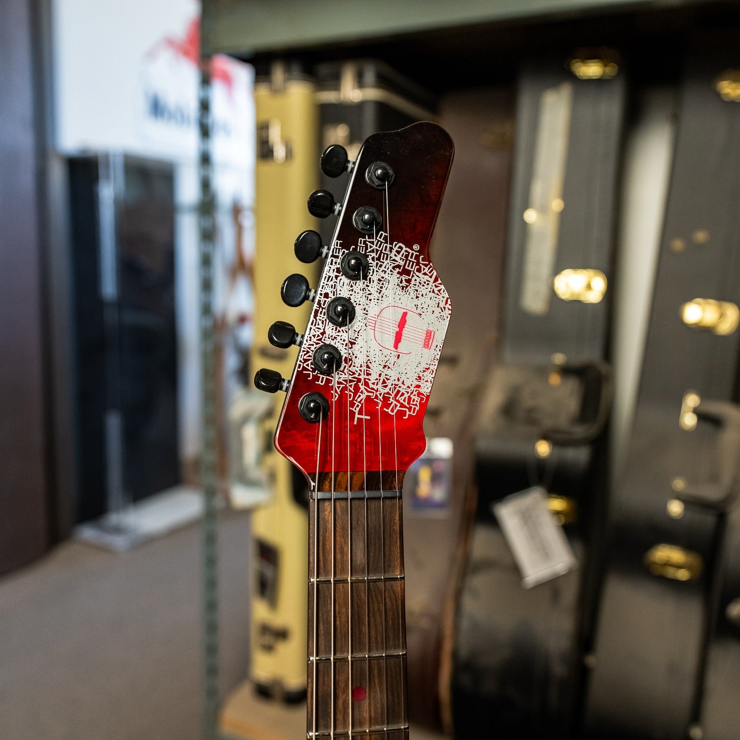 James Tyler USA Studio Elite HD-P in Twisted Fade Black/Red