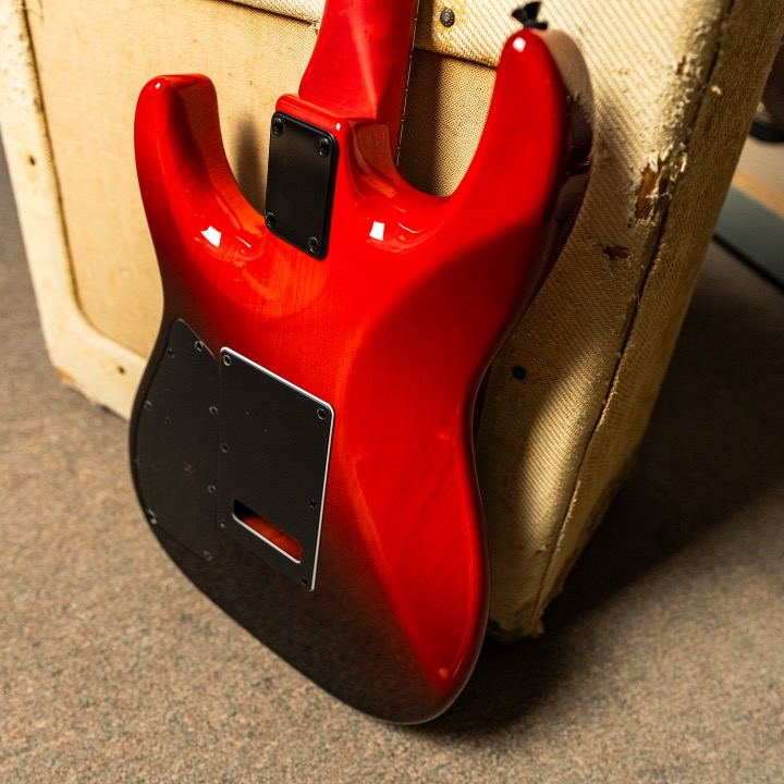 James Tyler USA Studio Elite HD-P in Twisted Fade Black/Red