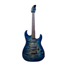 Load image into Gallery viewer, James Tyler USA Studio Elite HD-P with a quilted maple top and a roasted maple neck in Blue Burst finish