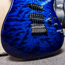 Load image into Gallery viewer, James Tyler USA Studio Elite HD in Blue-Purple Burst with a quilted maple top and a roasted maple neck
